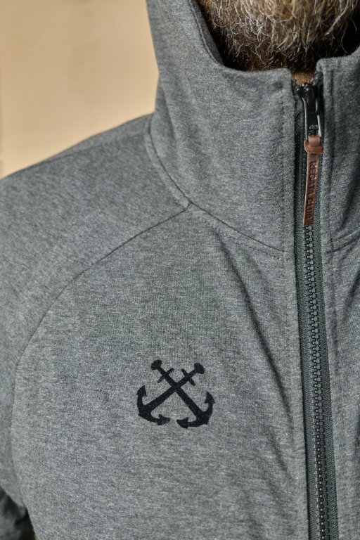 Толстовка чоловіча Regata Club Payta Graphite - 52 / L