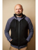 Толстовка чоловіча Regata Club Gray Black Combo - 46/XS
