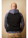 Толстовка чоловіча Regata Club Gray Black Combo - 46/XS