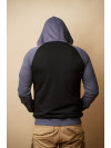 Толстовка чоловіча Regata Club Gray Black Combo - 46/XS