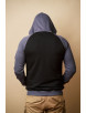 Толстовка чоловіча Regata Club Gray Black Combo - 46/XS