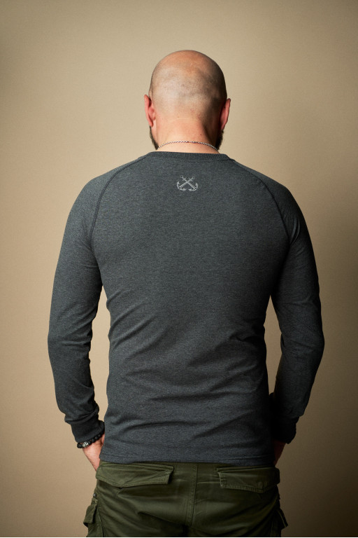 Лонгслів чоловічий Regata Club Gray - 46/XS