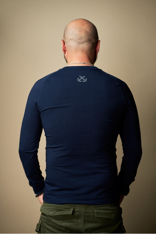 Лонгслів чоловічий Regata Club Indigo - 46/XS