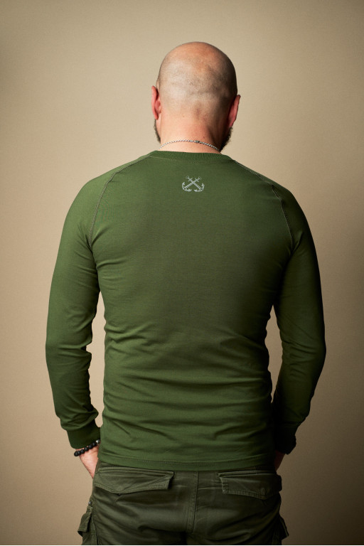 Лонгслів чоловічий Regata Club Khaki - 46/XS