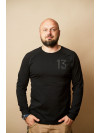 Лонгслів чоловічий Regata Club 13 Black - 46/XS