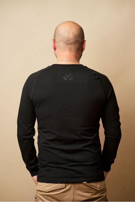 Лонгслів чоловічий Regata Club 13 Black - 46/XS