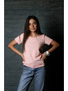 Жіноча футболка YO°CO Pink Melange - 36