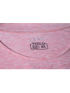 Жіноча футболка YO°CO Pink Melange - 36