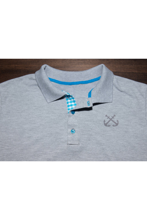 Чоловіче Polo Classic Grey Melange - 46/XS