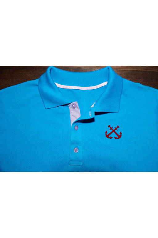 Чоловіче Polo Police Turquoise - 46/XS