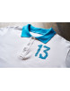Чоловіче поло White Turquoise «13» - 40/4XS