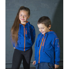 Толстовка дитяча Regata Club Kids Jacket Bright Blue