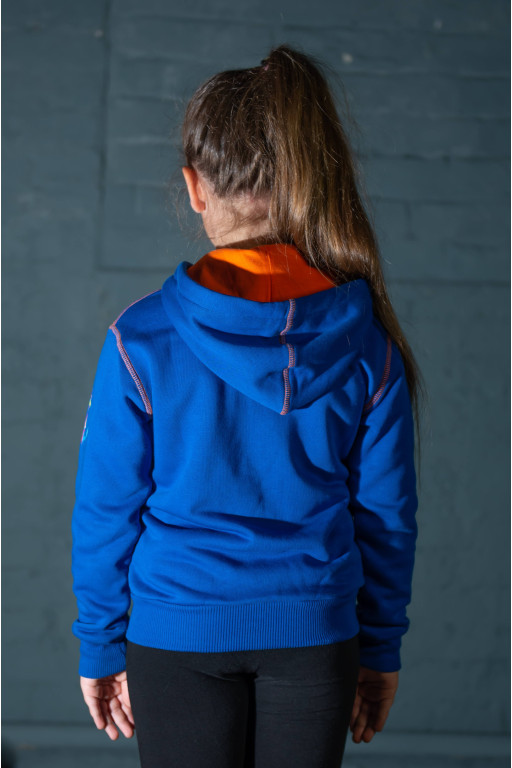 Толстовка дитяча Regata Club Kids Jacket Bright Blue