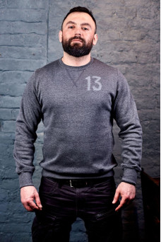 Світшот чоловічий Regata Club Sweatshirt Graphite 13 - 46/XS