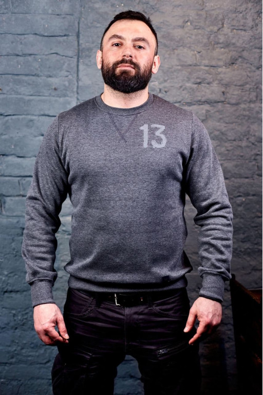 Світшот чоловічий Regata Club Sweatshirt Graphite 13 - 46/XS