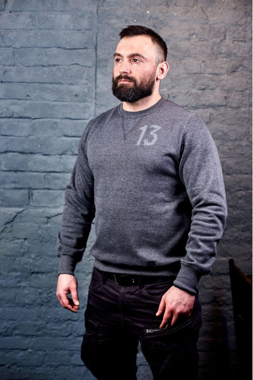 Світшот чоловічий Regata Club Sweatshirt Graphite 13 - 46/XS
