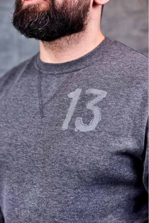 Світшот чоловічий Regata Club Sweatshirt Graphite 13 - 46/XS