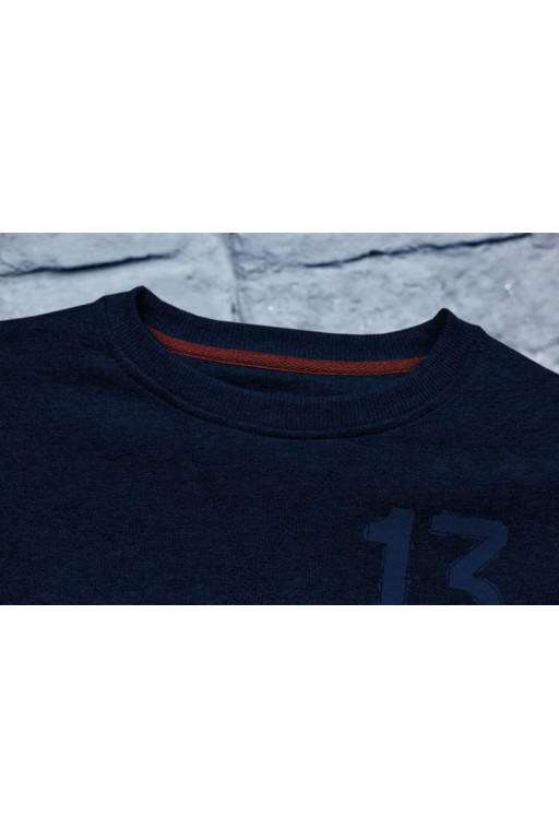 Світшот чоловічий Regata Club Navy Blue Sweatshirt - 46/XS