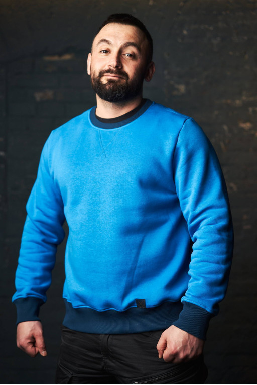 Світшот чоловічий Regata Club Blue Сombo Sweatshirt - 46/XS