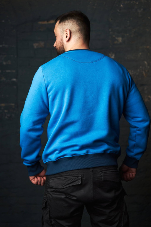 Світшот чоловічий Regata Club Blue Сombo Sweatshirt - 46/XS