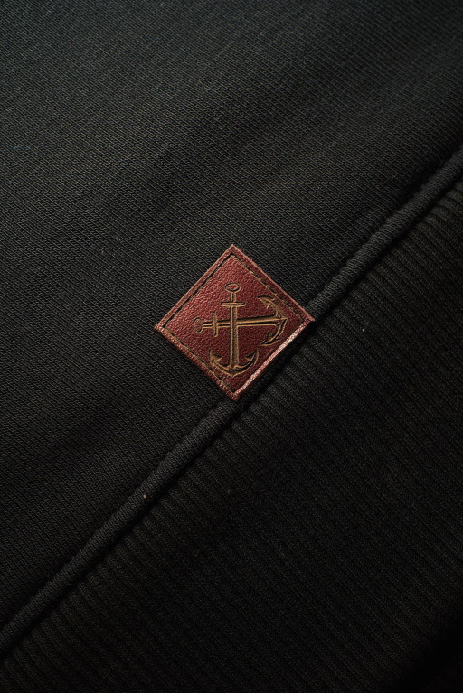 Світшот чоловічий Regata Club Black Classic Sweatshirt - 46/XS
