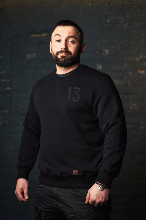 Світшот чоловічий Regata Club Black Sweatshirt 13 - 42/3XS